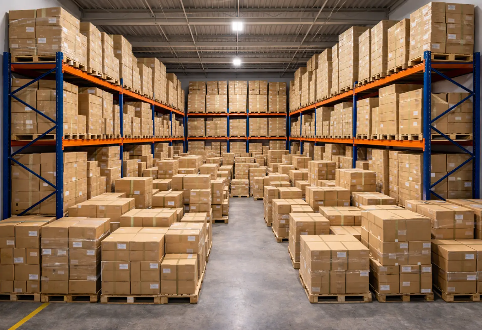 Panmlabs India pharmaceutical warehouse with extensive stock for PCD pharma franchise distribution.