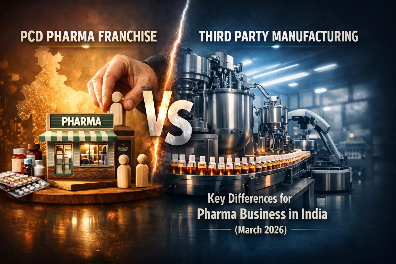 PCD Pharma Franchise versus Third Party Manufacturing