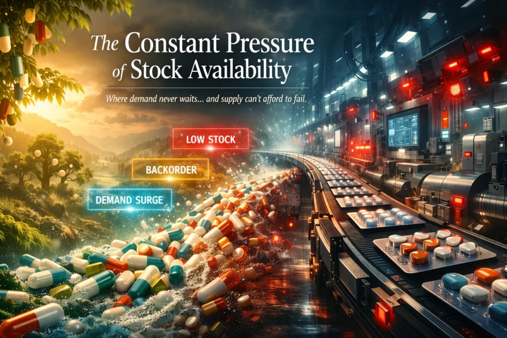 The Constant Pressure of Stock Availability