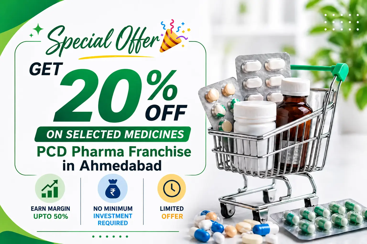 PCD Pharma Franchise in Ahmedabad
