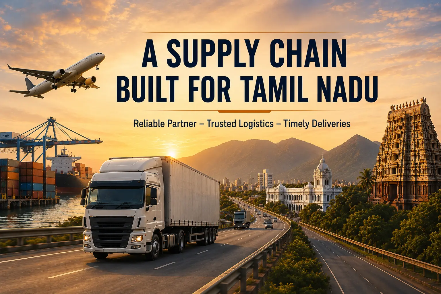 Logistics and supply chain advantage for Tamil Nadu pharma franchise